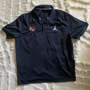 Nike Air Jordan Black Polo